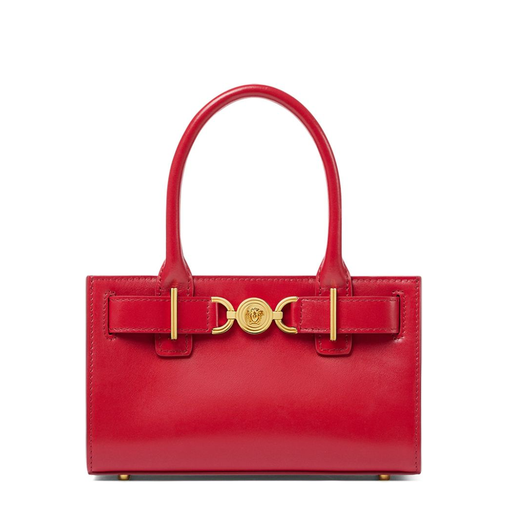 Medusa 95 Small Leather Tote Bag