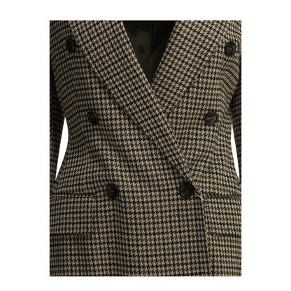 MAYFEYR - Max Mara - Double Breasted Houndstooth Blazer - 2621916091600MXMECCELSO001