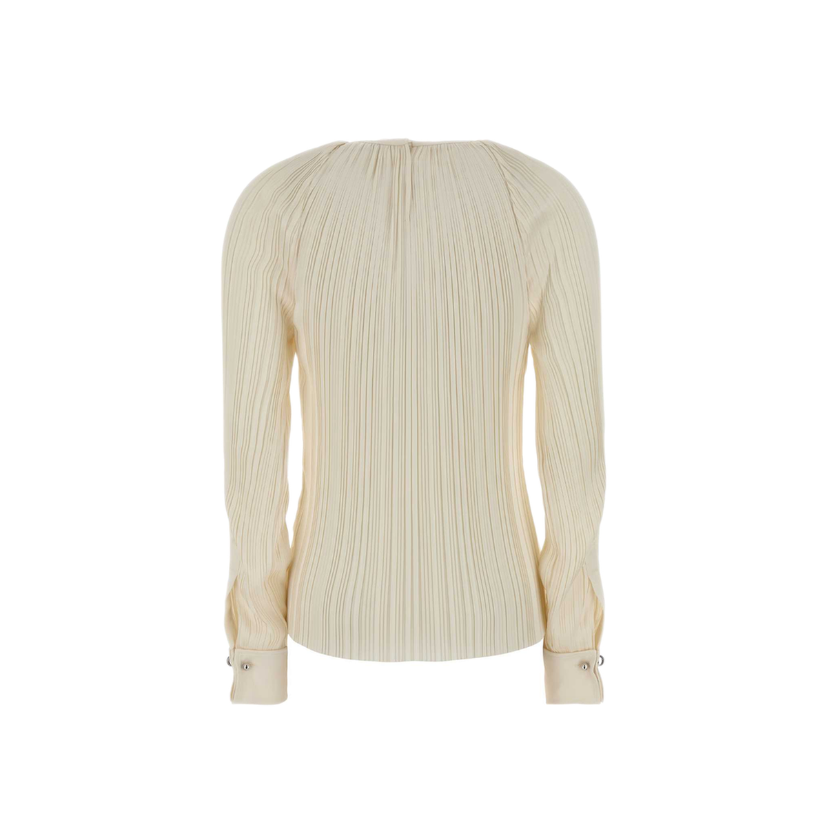 MAYFEYR - Lanvin - Cream Satin Blouse - RWTO00066413A26010