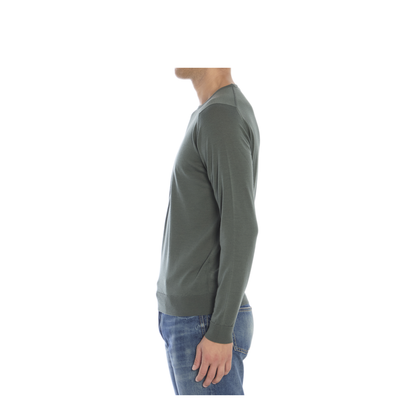 MAYFEYR - John Smedley - Long Sleeve Crewneck Pullover - LUNDYHIGHLANDGREEN