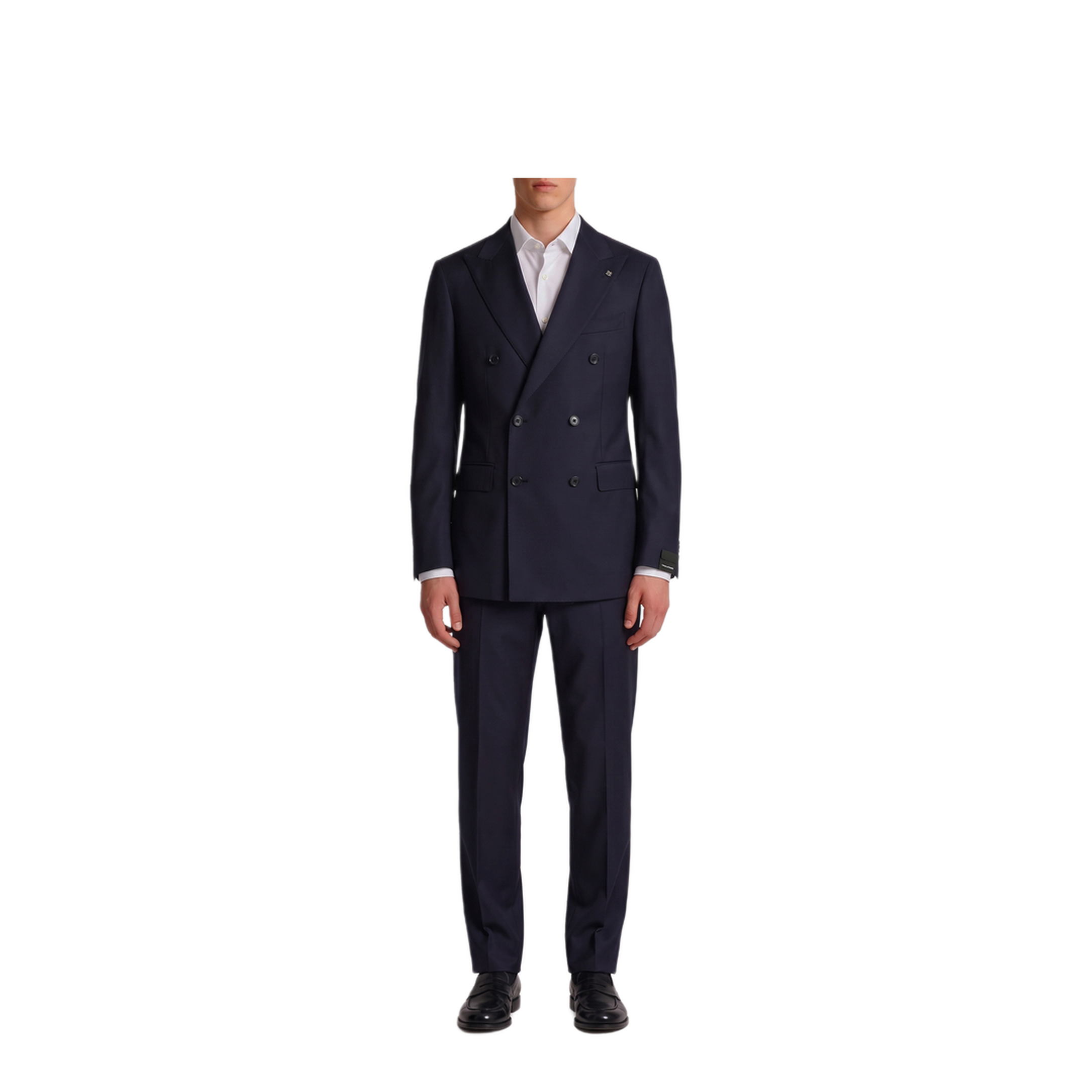 MAYFEYR - Tagliatore - Blue Virgin Wool Double Breasted Suit - 2SVS20B11070001B5713