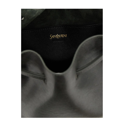 Large Leather Bucket Bag