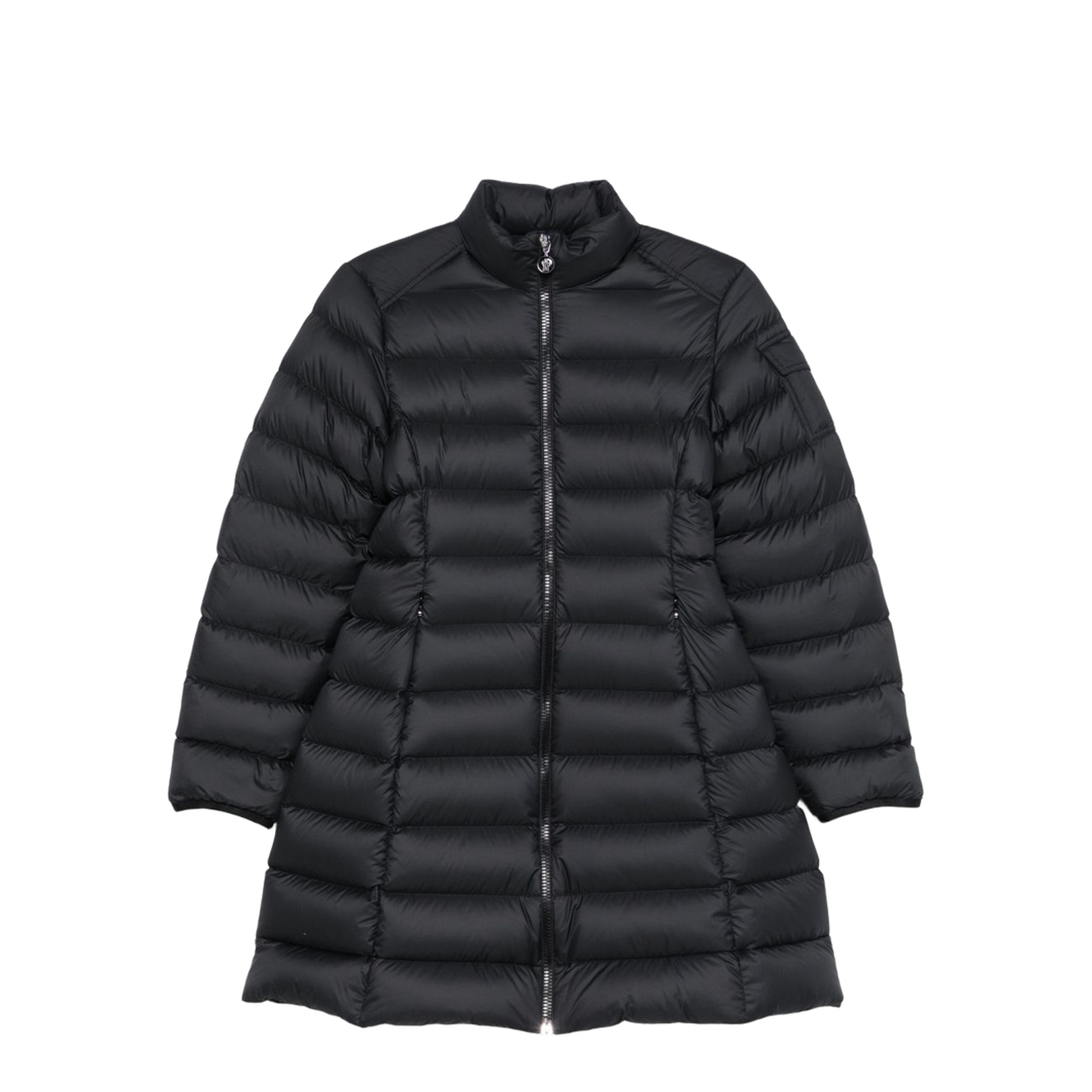 Black Igesse Mid-Length Down Jacket