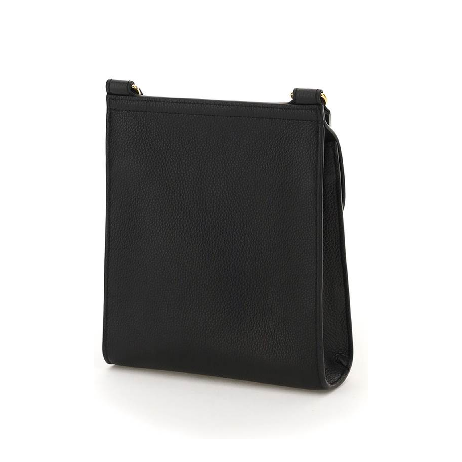 Small Grained-Leather Messenger Bag