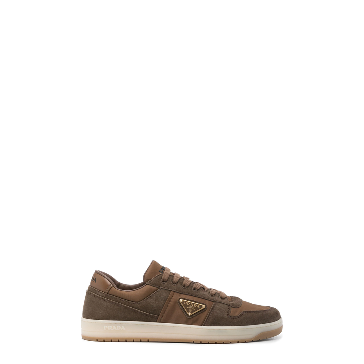 Downtown Suede and Nylon Sneakers