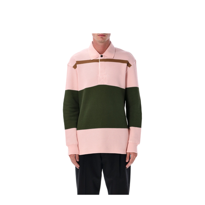 MAYFEYR - Bottega Veneta - Embroidered Piquet Polo Shirt Multicolor - 834337V5OB06334