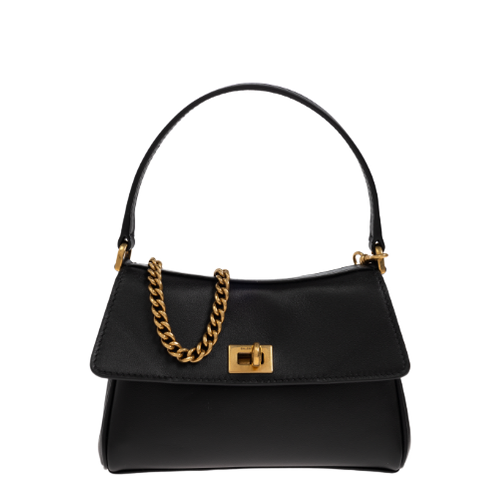 Rodeo Nano Chain Bag in Black