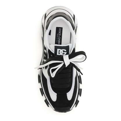MAYFEYR - Dolce & Gabbana - Leather And Mesh Sneakers - CS2403A0208