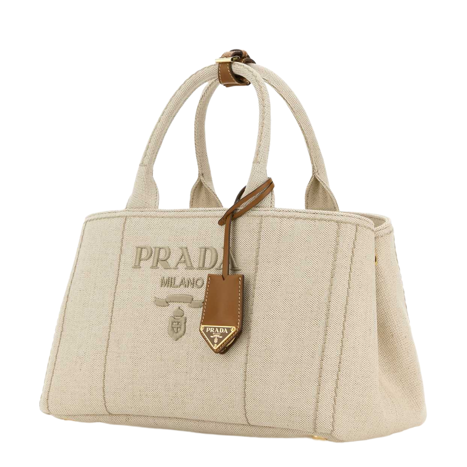 Sand Canvas Shopping Bag