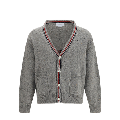MAYFEYR - Thom Browne - Donegal Yarn Cardigan - MKC647AY1506055