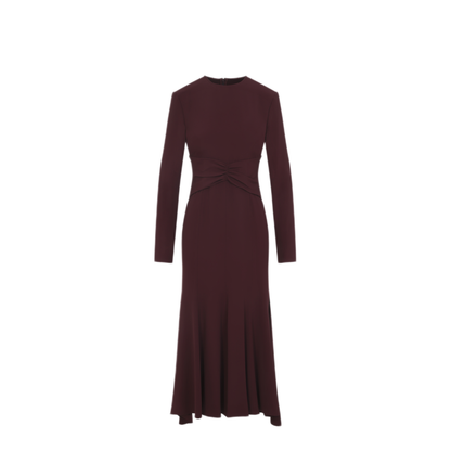 MAYFEYR - ALBERTA FERRETTI - Satin Midi Dress - A041066278150