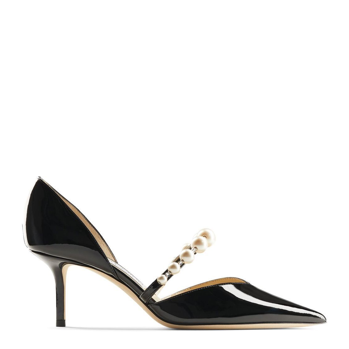 MAYFEYR - Jimmy Choo - With Heel Black - AURELIE65XKMBLACKWHITE