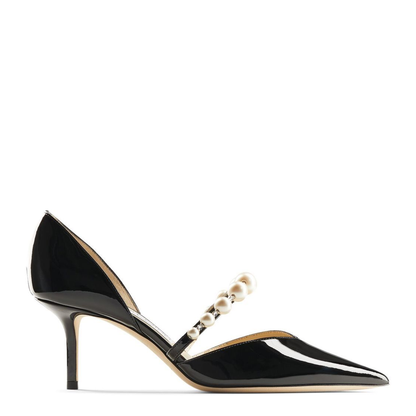 MAYFEYR - Jimmy Choo - With Heel Black - AURELIE65XKMBLACKWHITE