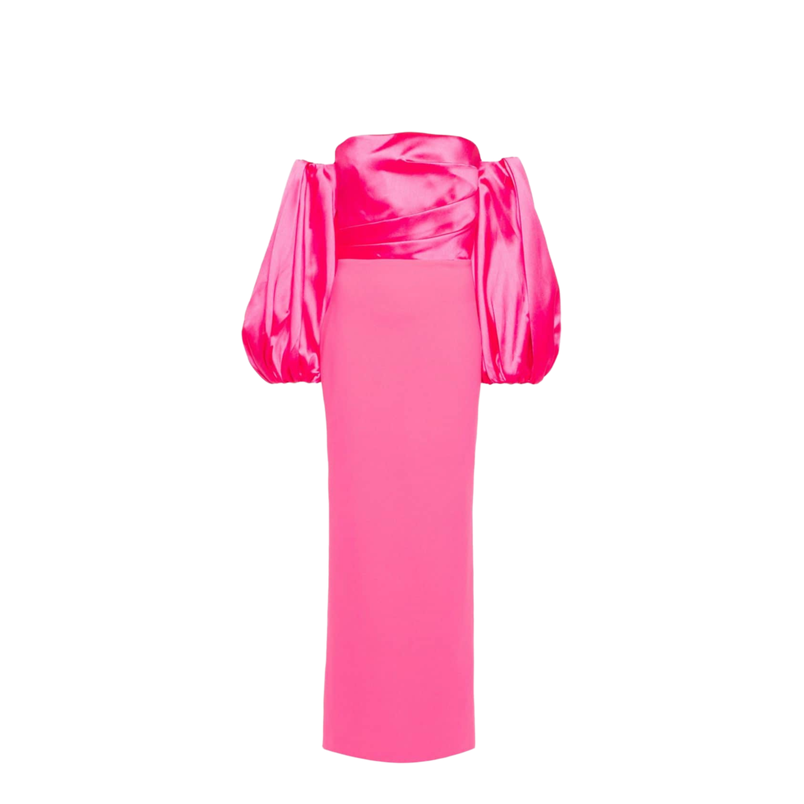 Dramatic Off-Shoulder Maxi Dress