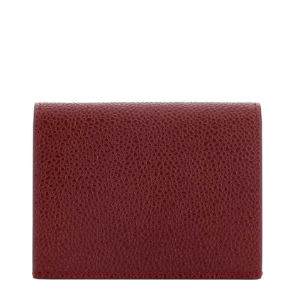 Tiziano Red Leather Card Holder