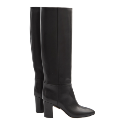 MAYFEYR - Paris Texas - Knee High Black Nappa Tube Boots - PX1683XVT01BLACK