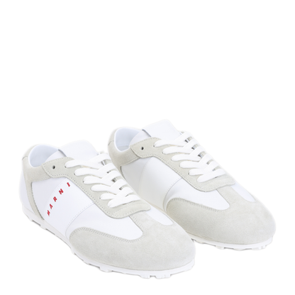 MAYFEYR - Marni - Lily White Leather Sneakers - SNZW020400P1802ZO437