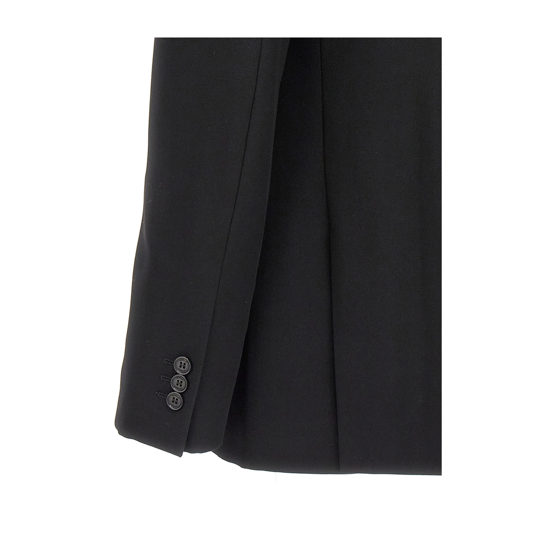 Embroidered Blazer Black