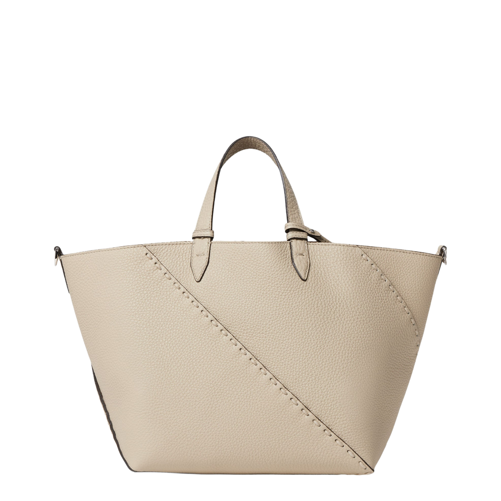 Selleria Small Leather Tote Bags - White