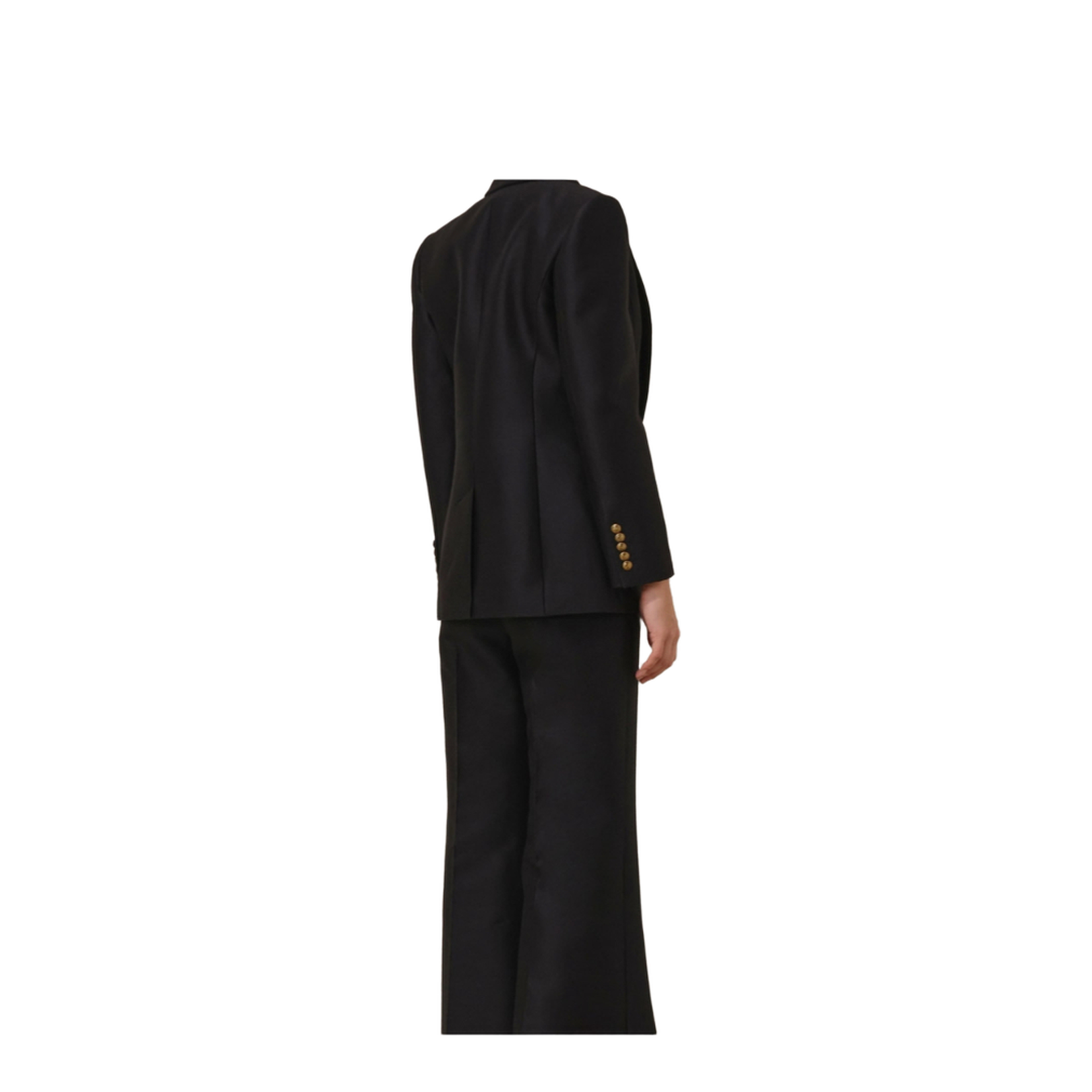 Black Wool Blend Hypnotic Blazer