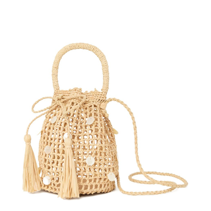 Rafia Bucket Bag