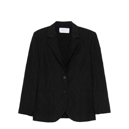 Cotton Blend Blazer Jacket