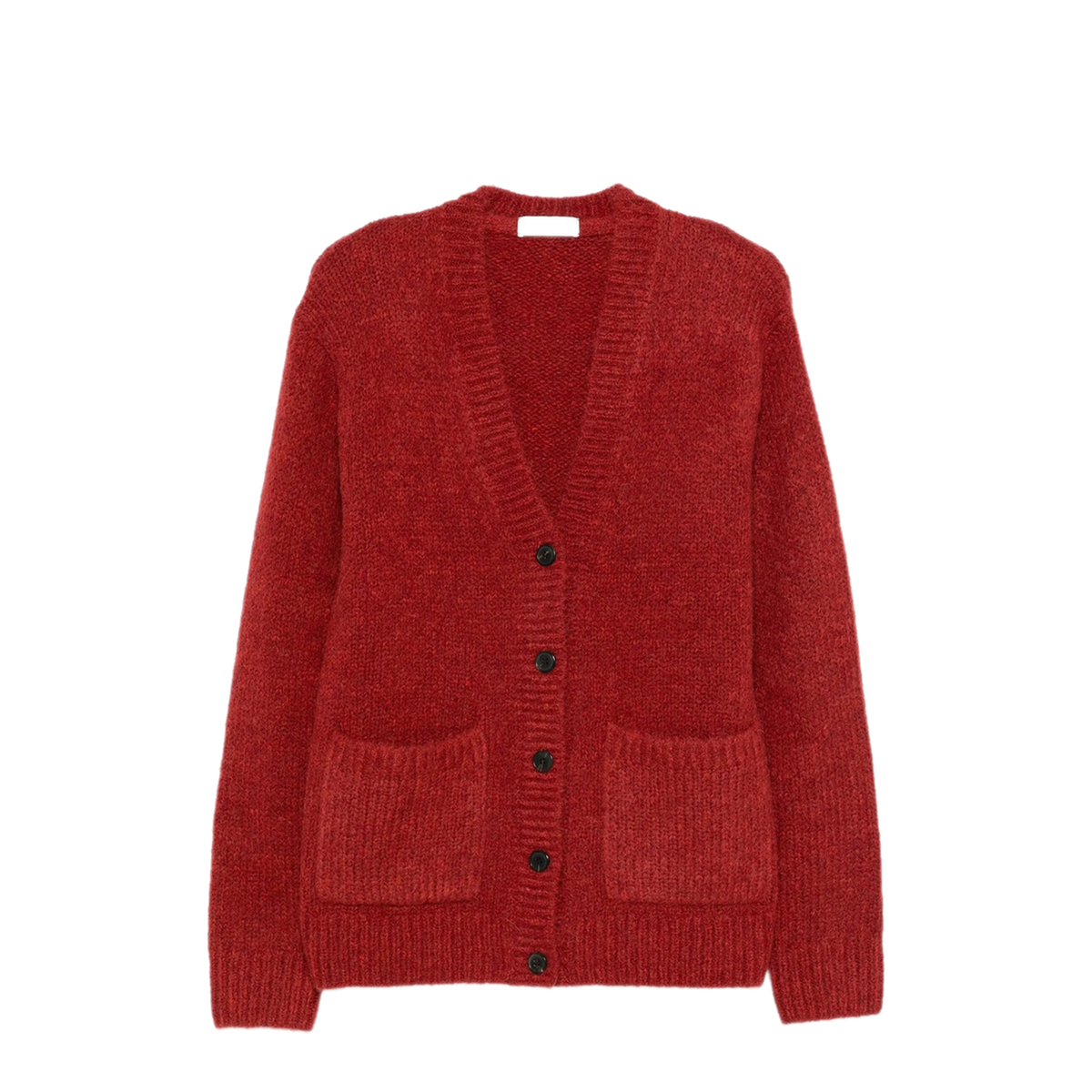 MAYFEYR - Dries Van Noten - Misto Alpaca Cardigan With V Neck - 0112044709360