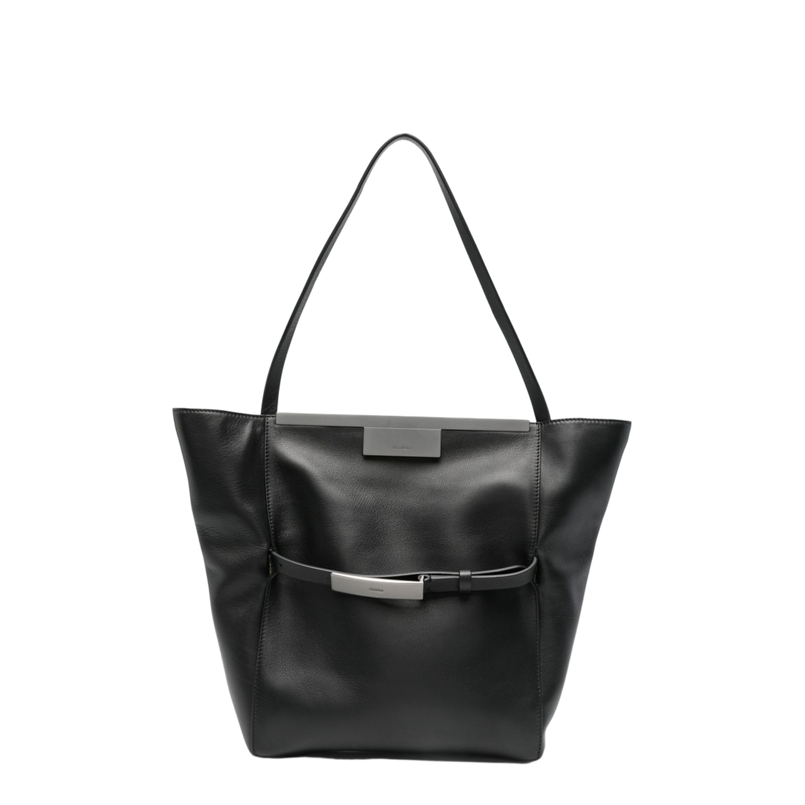 Large Clutch In Natural Leather