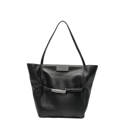 Large Clutch In Natural Leather