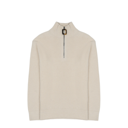 MAYFEYR - JW ANDERSON - Wool And Organic Cotton Zip Sweater - KW1481YN0455006
