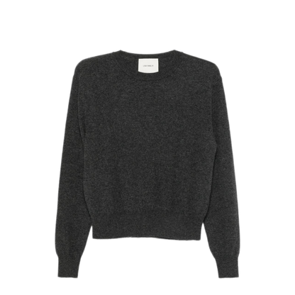 MAYFEYR - Lisa Yang - Dark Grey Cashmere Crew Neck Sweater - 2026309HA