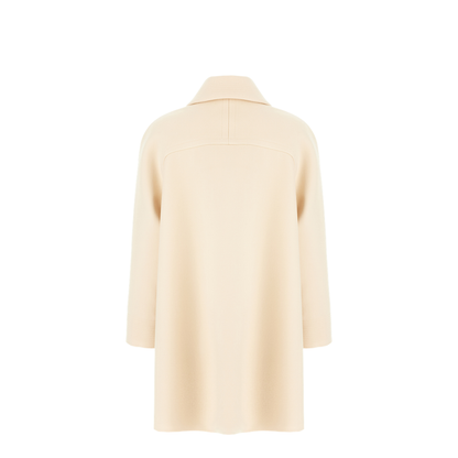 Cream Wool Coat