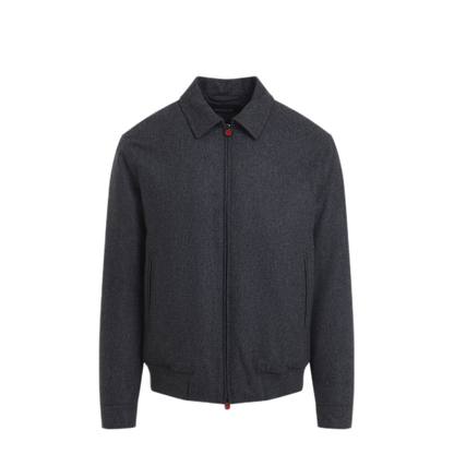MAYFEYR - Kiton - Bomber Jacket - UW2494V0452L15006GRIGIO