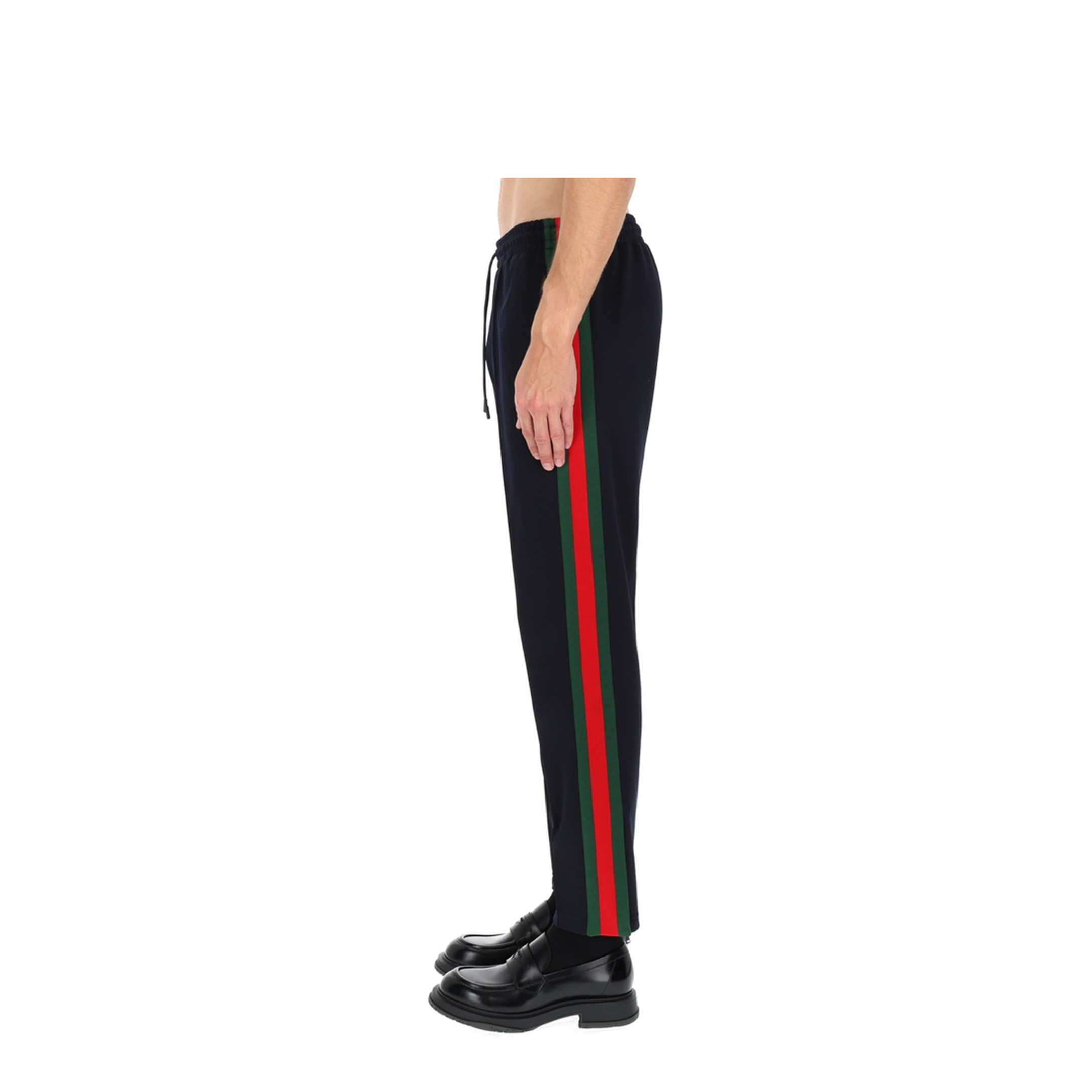 Technical Jersey Sportswear Trousers with Web