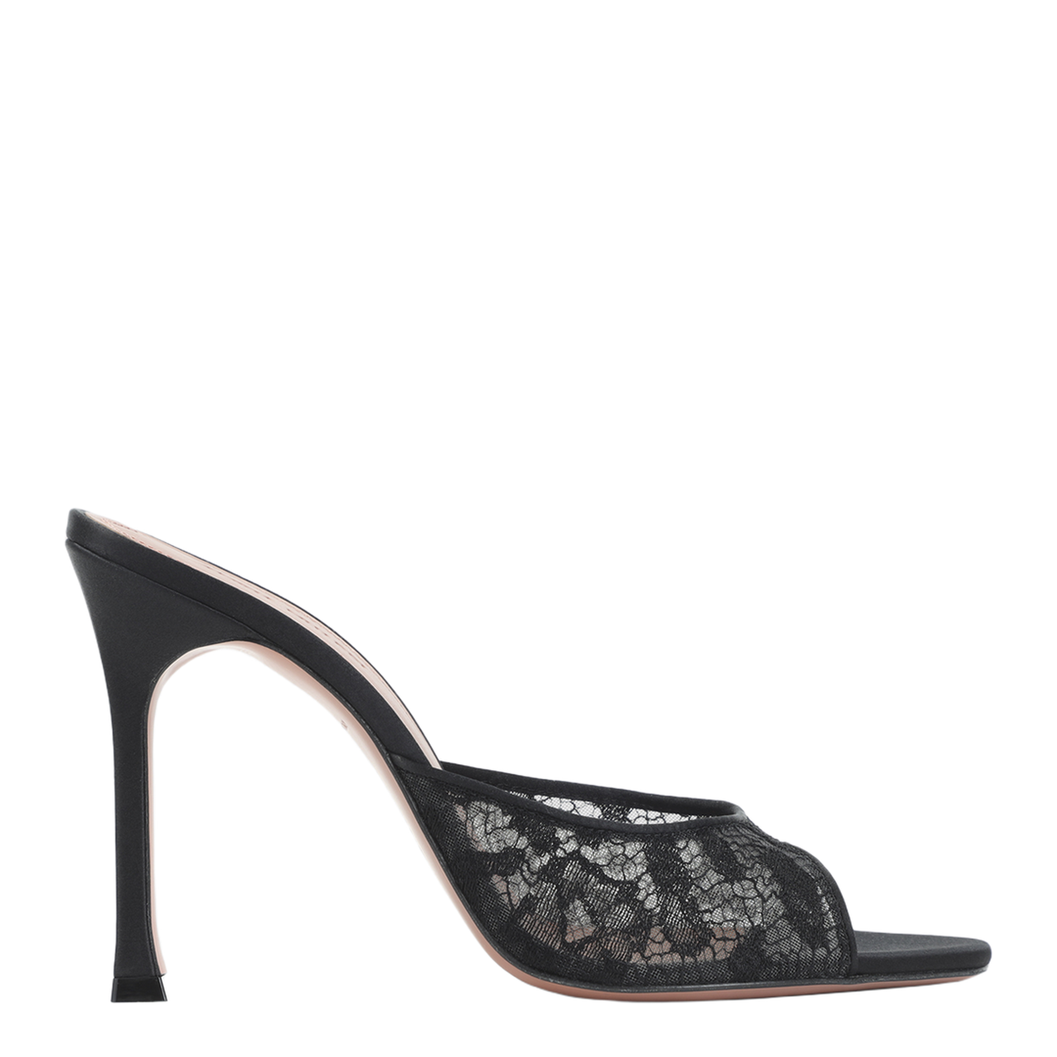 MAYFEYR - Amina Muaddi - Alexa Lace Slipper - 17S366113ALE