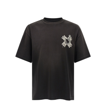 Printed Logo T-Shirt - Black