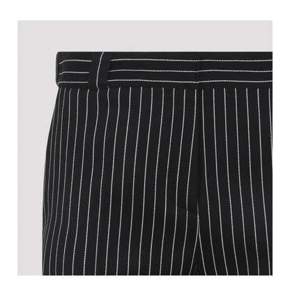 MAYFEYR - Tom Ford - Striped Wool Chino Pants - PAW679FAX1693NWF