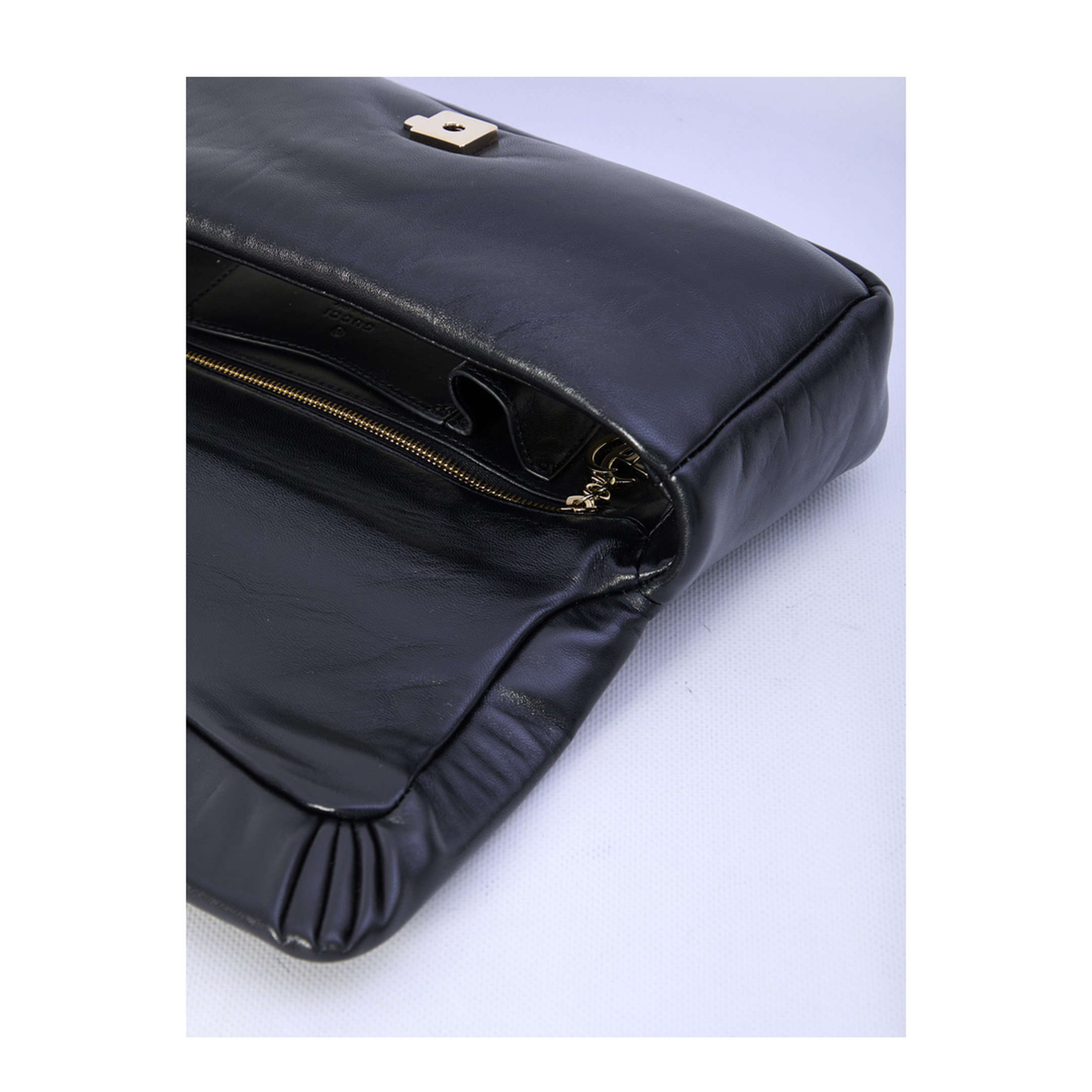 Go Small Leather Shoulder Bag - Black