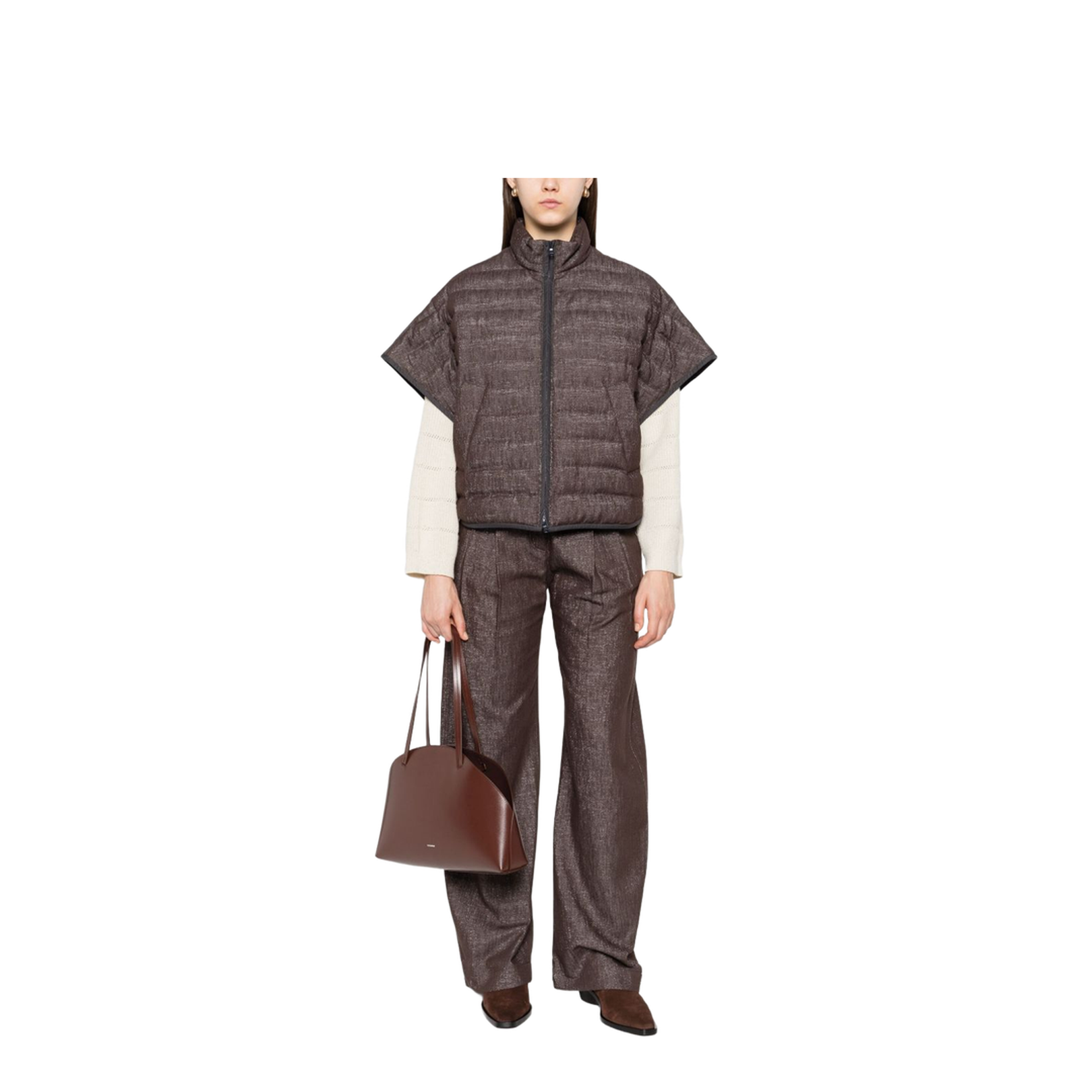 Short Sleeves Down Jacket