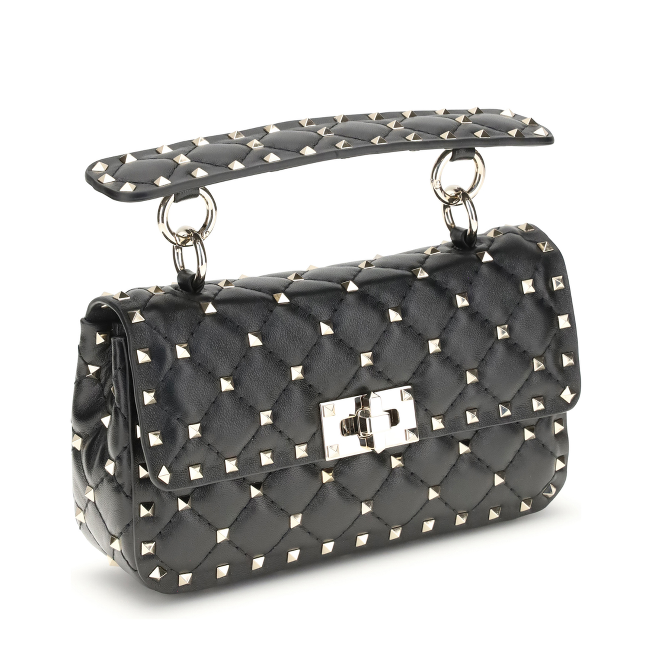 MAYFEYR - Valentino - Rockstud Spike Mini Top Handle Bag - 9W2B0123NAP