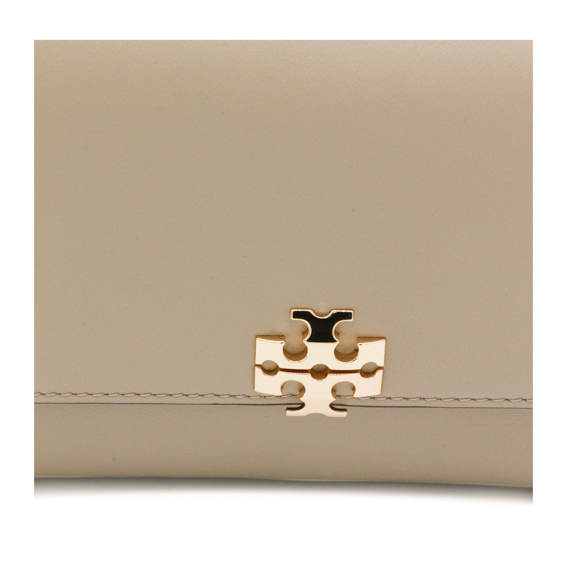 Charlie Small Leather Shoulder Bag - Soft Cement