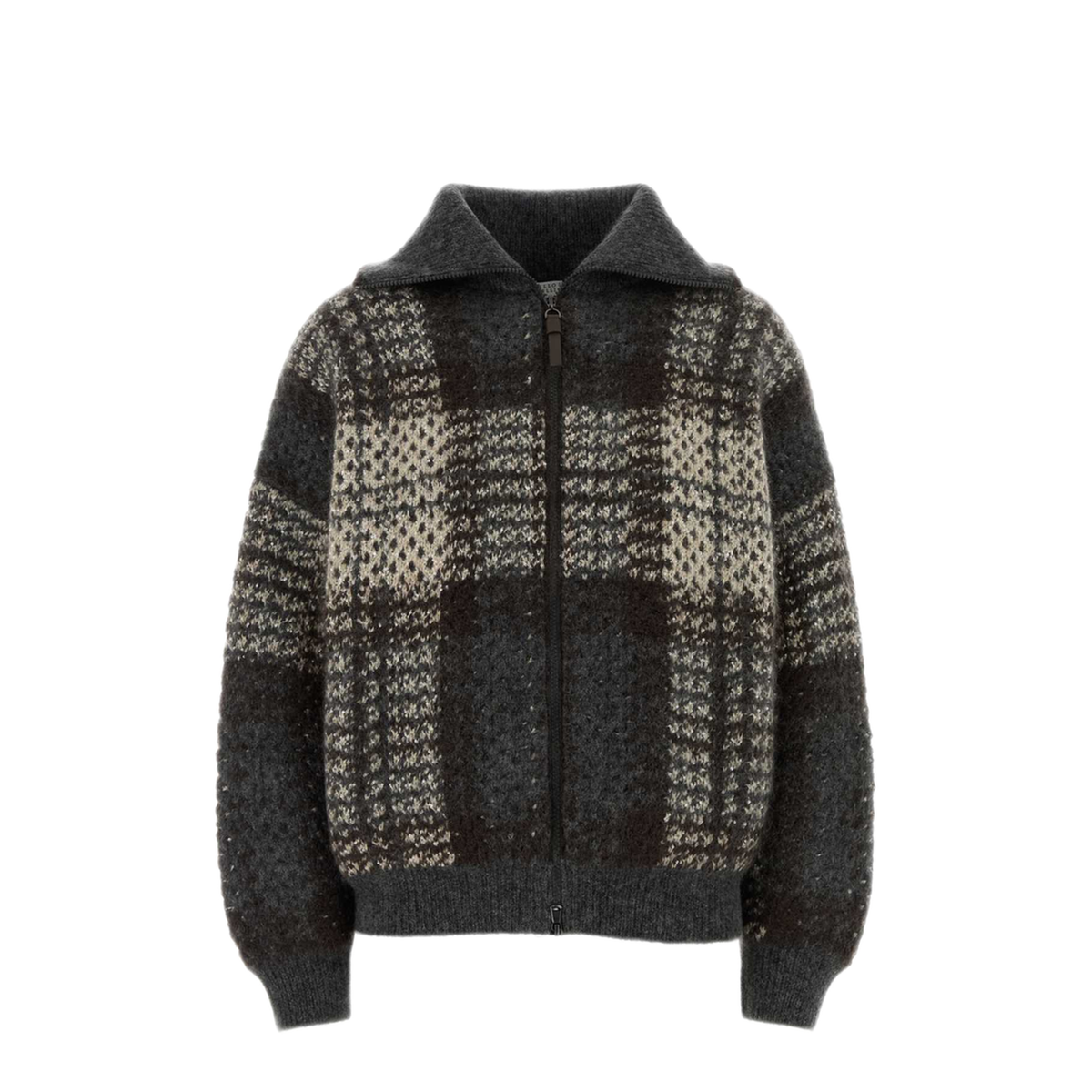 MAYFEYR - Brunello Cucinelli - Dazzling Tartan Cardigan - MMT571726CYL69