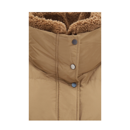 MAYFEYR - Brunello Cucinelli - Padded Jacket With Shearling Collar - MH5257474C003