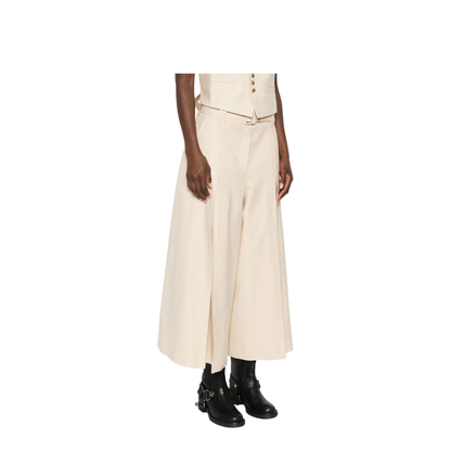 Hypnotic Wool Culotte Cream