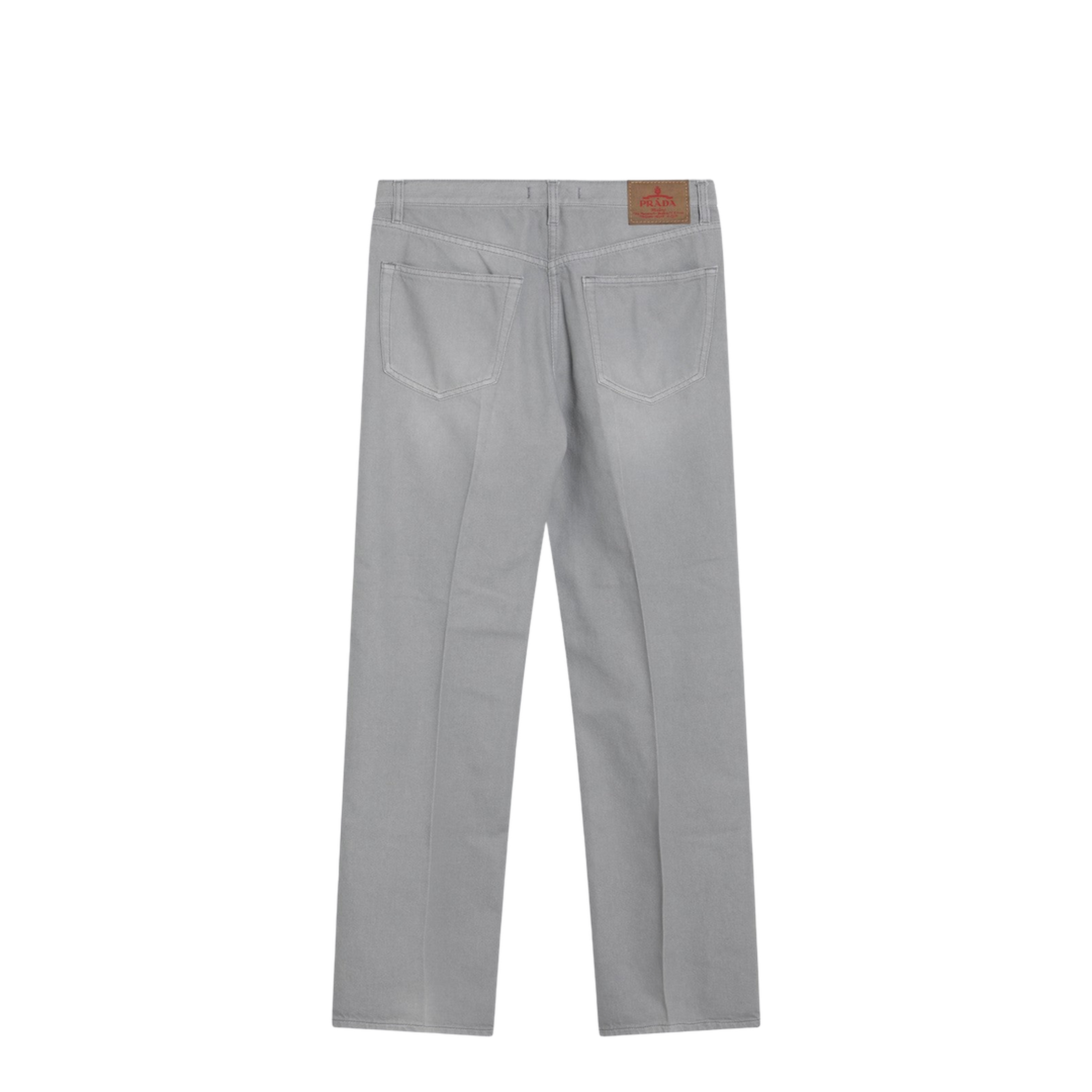 Grey Washed Denim Jeans