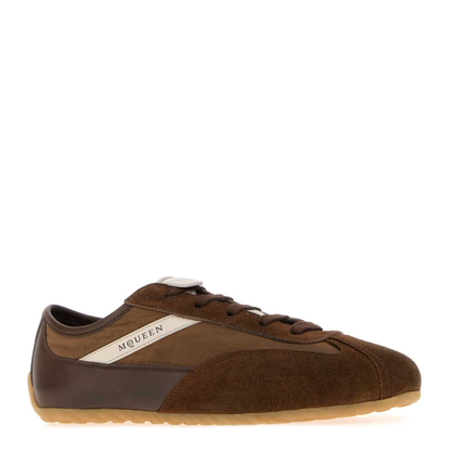 MAYFEYR - Alexander Mcqueen - Chocolate Leather Boxe Sneakers - 868496WIAKI2139