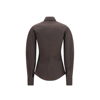 MAYFEYR - Brunello Cucinelli - Cotton Blend Shirt With Tie - MP091M3A46C8705