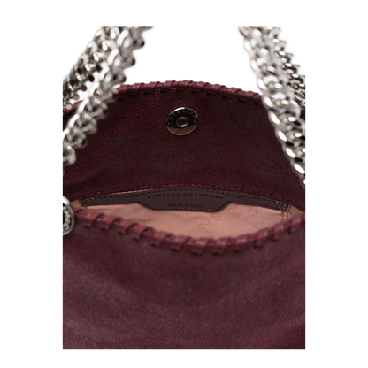 Plum Falabella Mini Tote Bag