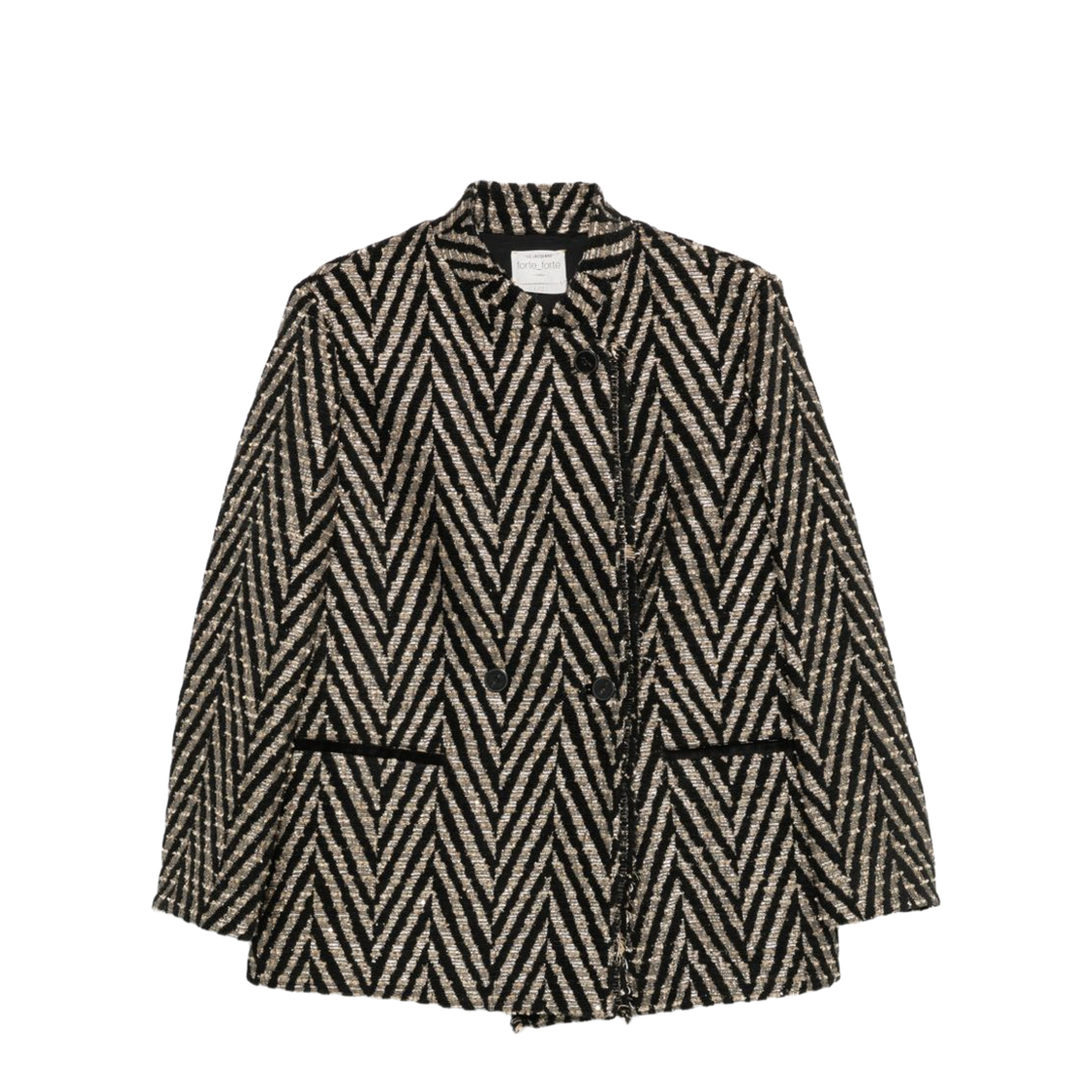 MAYFEYR - Forte Forte - Jackets Black - 15015MYCOATNERO