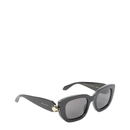MAYFEYR - BVLGARI EYEWEAR - Serpenti Forever Rectangular Sunglasses - BV40087IBLACK